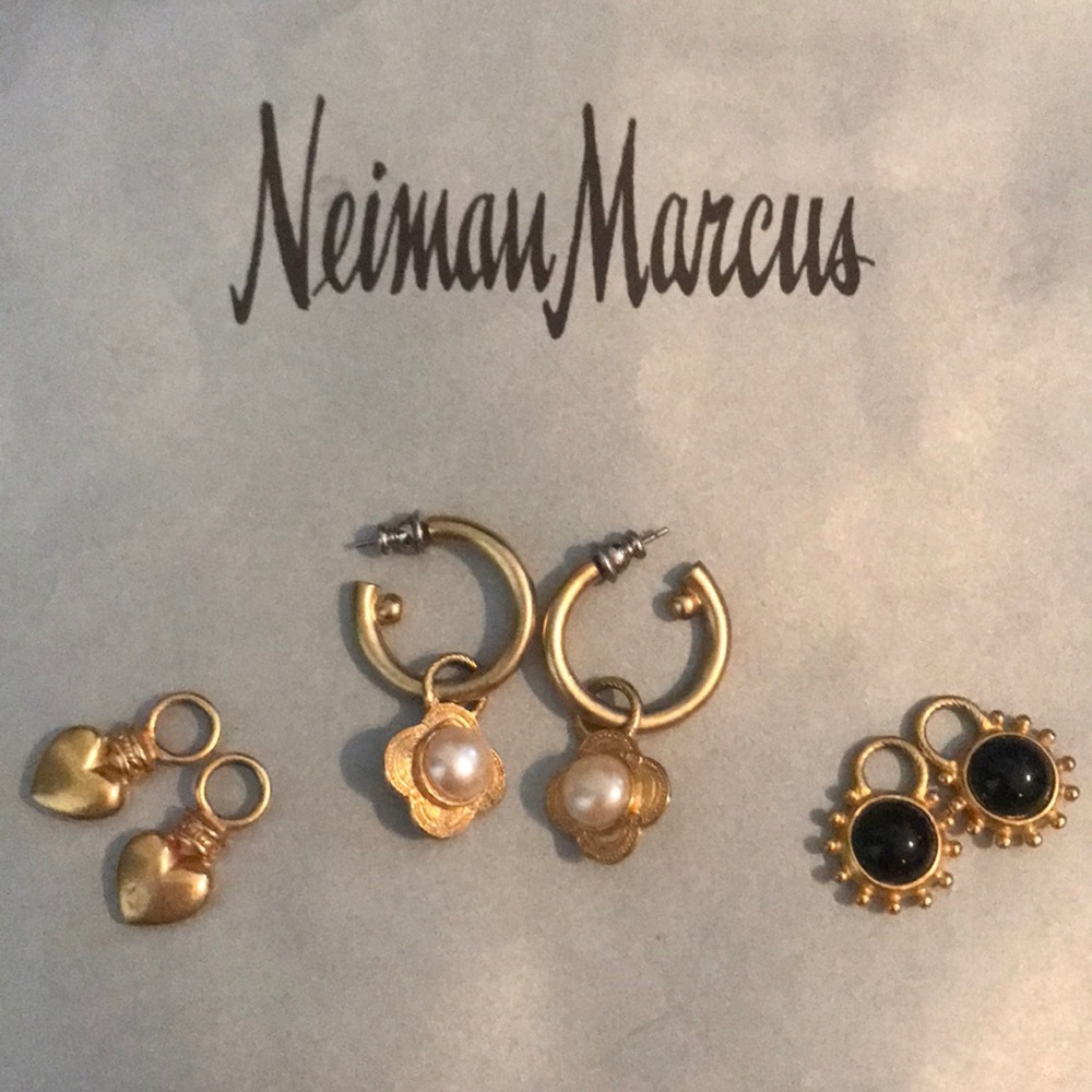 *Feature* Interchangeable Earrings ~ Four Styles - image 4